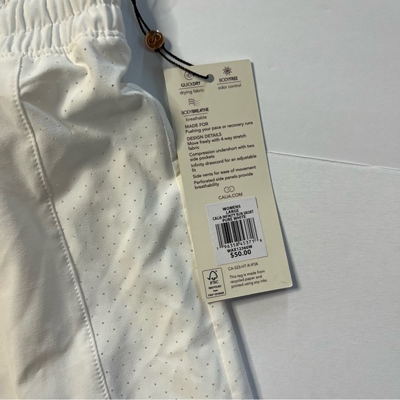 CALIA Infinity Run Skort white tennis skirt - Picture 2 of 6